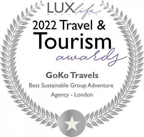Lux Magazine 2022 Travel and Tourism Award Winner